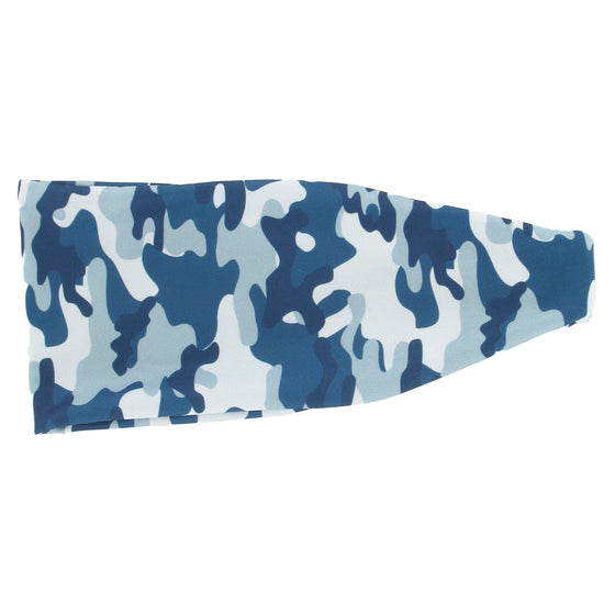 Blue Camo Headband