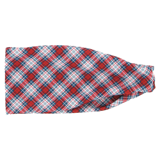 Old American Plaid Headband