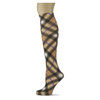 Bias Plaid Adult Knee Highs