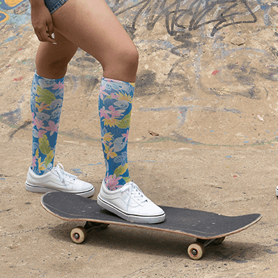 Blue Lagoon Youth Knee Highs