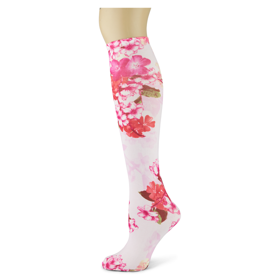 Cherry Blossoms Adult Knee Highs