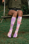 Candy Burst Youth Knee Highs