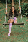 Candy Burst Youth Knee Highs