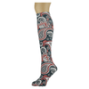 Classic Paisley Youth Knee Highs