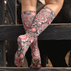 Classic Paisley Adult Knee Highs