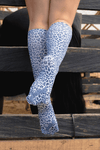 Denim Mini Skin Youth Knee Highs