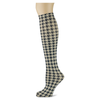 Houndstooth Adult Knee Highs