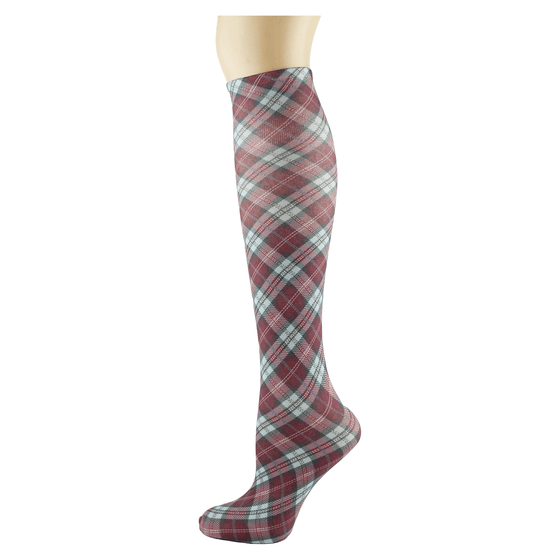 King Plaid Youth Knee Highs