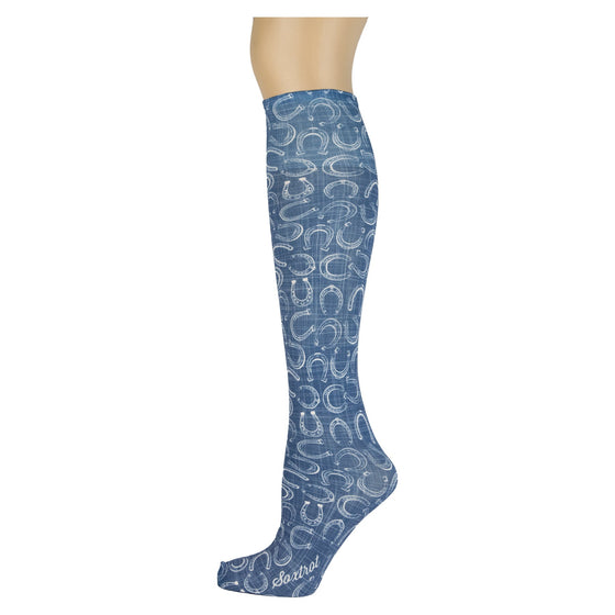 Lucky Blue Youth Knee Highs