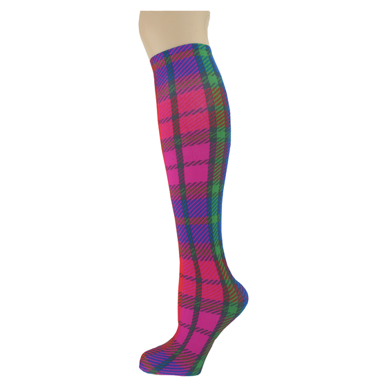 Plaidelicious Adult Knee Highs