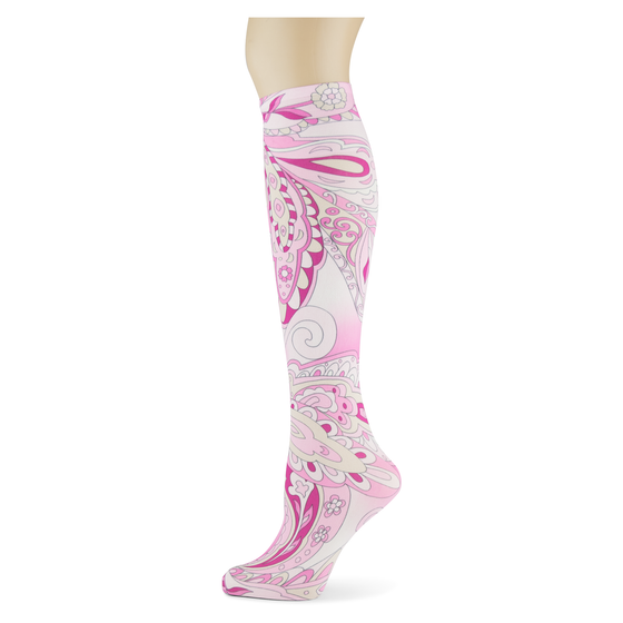 Pop Paisley Youth Knee Highs