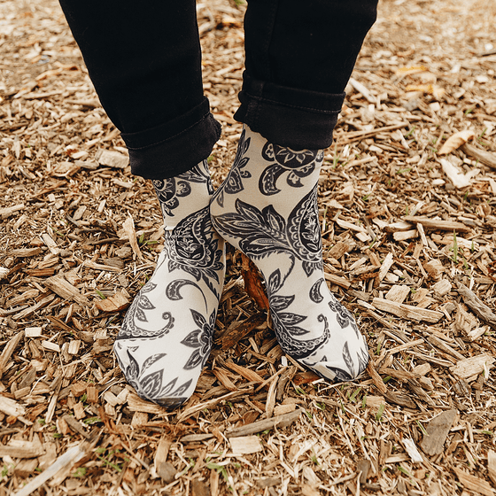 Paisley Perfection Adult Knee Highs