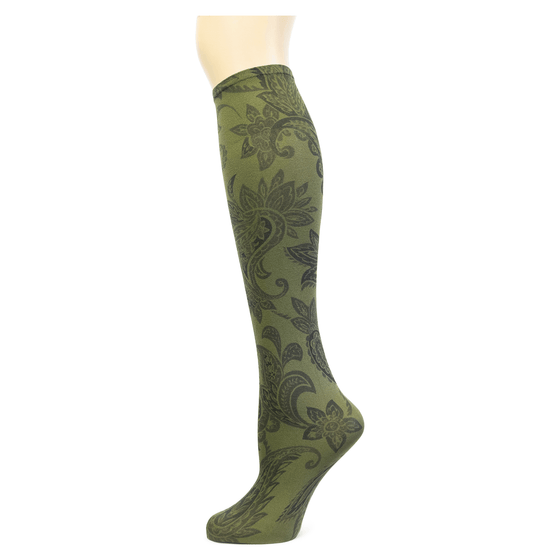 Paisley Perfection Adult Knee Highs