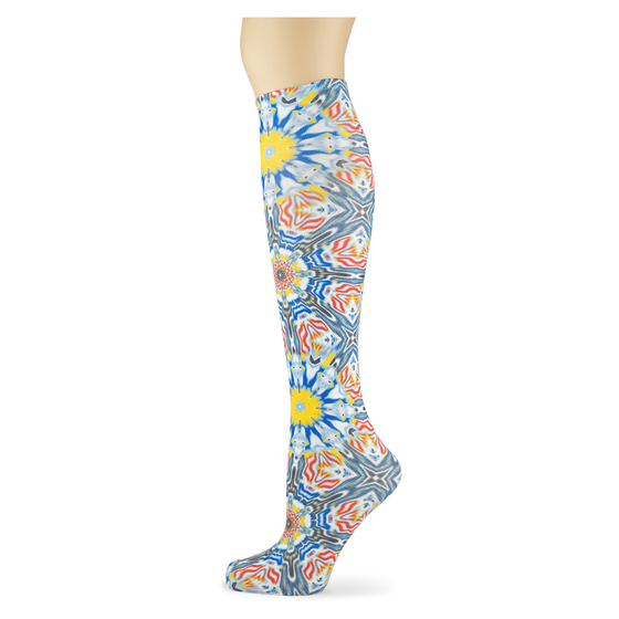 Spin Art Youth Knee Highs