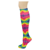 Tie Dye Adult Knee Highs